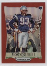 2024 Panini Prizm Deca Red Prizm /199 Richard Seymour #217 HOF 1k7d