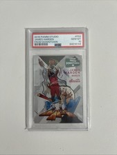 2016-17 Panini Studio James Harden From Downtown! #FD2 Rockets PSA 10 GEM MINT