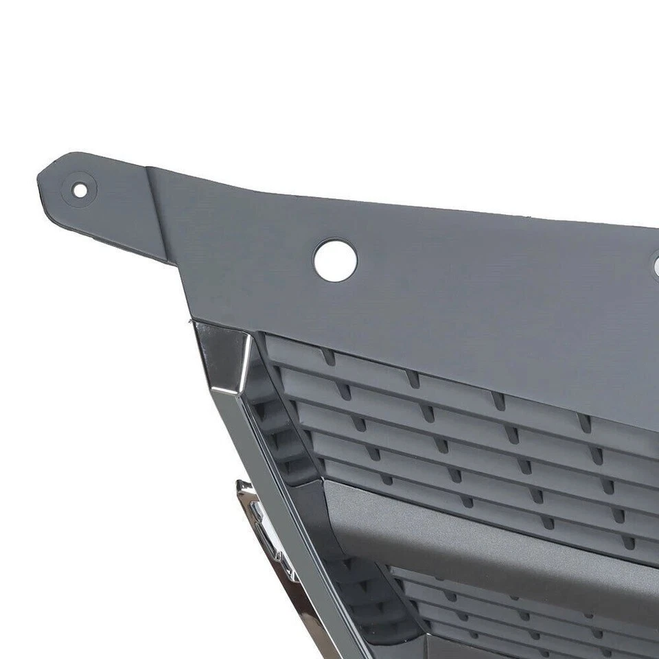 Front Bumper Upper Grille For 2010-2012 Cadillac SRX Black & Chrome 25778321 Foto 2 de 4