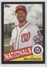 2020 Topps 1985 Topps Baseball Black 229/299 Max Scherzer #85-100 0l7e