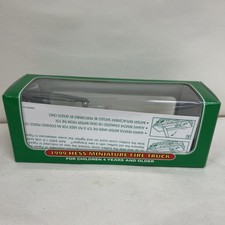 1999 Hess Mini Firetruck BOX AND INSERTS ONLY