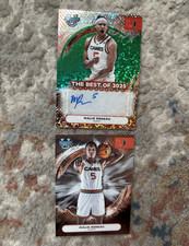 Topps Bowman University 2025 Best of 2025 Lot 2 Cards Malik Reneau Auto /99