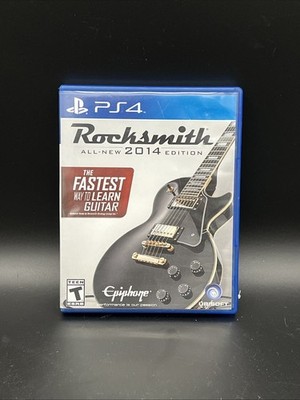 RockSmith 2014 Edition Sony PlayStation 4 Game Only No Cable PS4 CIB
