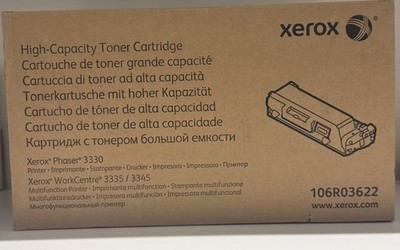 Xerox Phaser 3330 High Capacity Black Toner Cartridge 106R03624