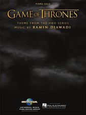 Game of Thrones (Theme) Ramin Djawadi Book [Softcover] Piano Hal Leonard