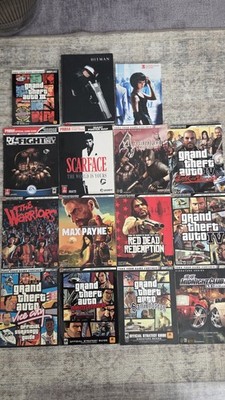 GTA Strategy Guide Lot Vice City San Andreas IV V BradyGames w/maps