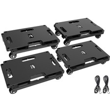 Transportroller Möbelroller 4er Set Tragkraft bis 800 kg Möbelwagen Umzug