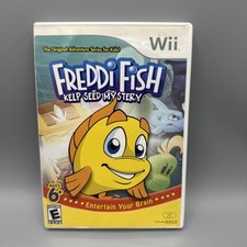 Freddi Fish: Kelp Seed Mystery (Nintendo Wii, 2008) Ages 6+ Entertain Your Brain