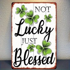 2D Metal Wall Art Sign Vintage St. Patrick's Day Decor Home Bar Cafe Party Decor