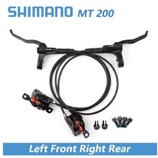 MT200 Bicycle Brake Mountain MTB Bike Hydraulic Disc Brake Set W/N G3 / HS1 / RT