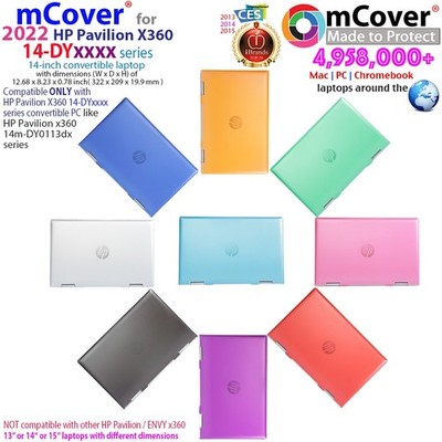 NEW mCover  Hard Case for 2021 2022 14'' HP Pavilion x360 14-DYxxxx series laptop