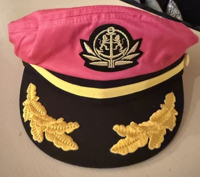 Captain s Hat: hot pink & one size For the Skipper of Absolutely Nothing! 