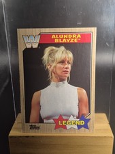 2017 Topps Heritage WWE #68 Alundra Blayze wrestling card