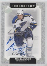 2018-19 Upper Deck Chronology Franchise History Mike Eastwood #FH-ST-ME Auto 4lz