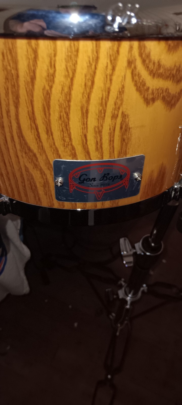 Gon Bops Acuna Bongo Set 7"/8.5" - Natural