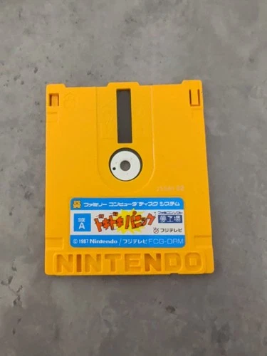DOKI DOKI PANIC YUME KOJO Nintendo Famicom Disk FCD Japan import