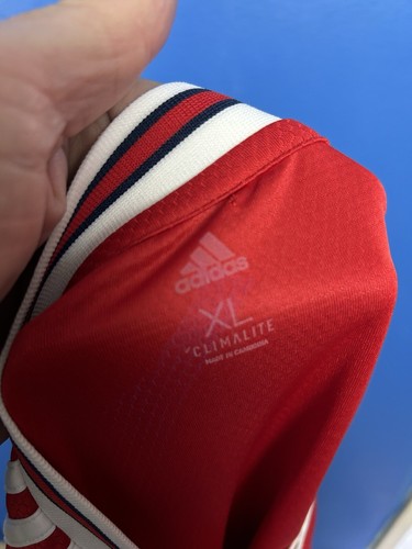 Adidas Arsenal Home Jersey 2020/21 Red Medium Football Soccer - Picture 9 of 10