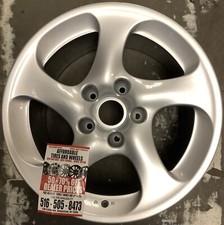 Porsche 911 2002 2003 2004 2005 67305 67306 Oem Wheel Rim 18 X 10 Silver