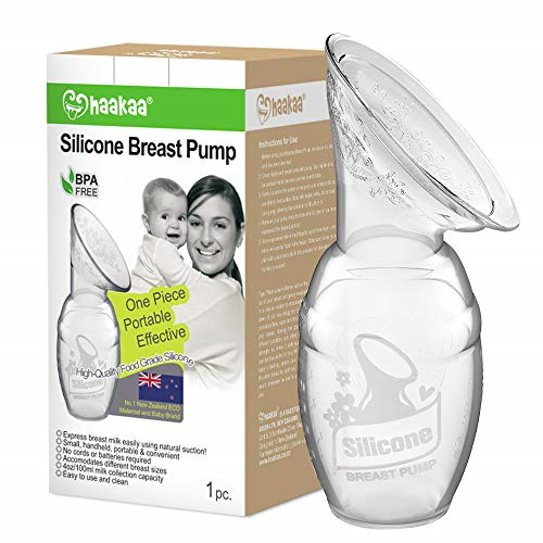 Haakaa 100 ml Silicone Manual Breast Pump Clear (MHK062) for sale