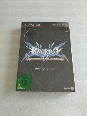 BlazBlue Continuum Shift Limited Edition Playstation 3 PS3 Neu Ovp Sealed