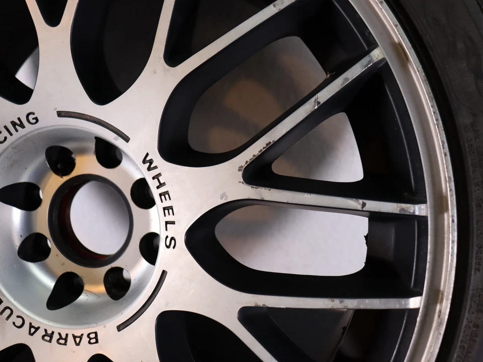 1x Barracuda Karizzma Alufelge Felge Komplettrad 8Jx18 ET38 LK: 4x100/108 - Bild 4 von 4