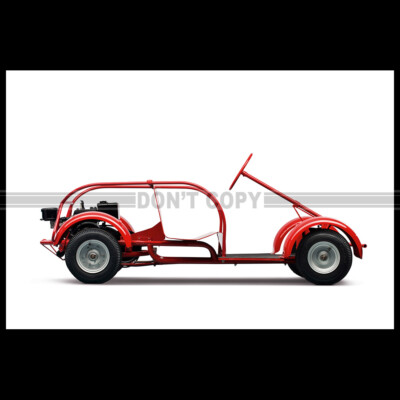 Photo A.000132 KING MIDGET TRAINER 1960 MINICAR MICROCAR