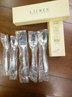 Lauren Ralph Lauren WATCHBAND 5 Piece Hostess Set SS Flatware NEW IN BOX