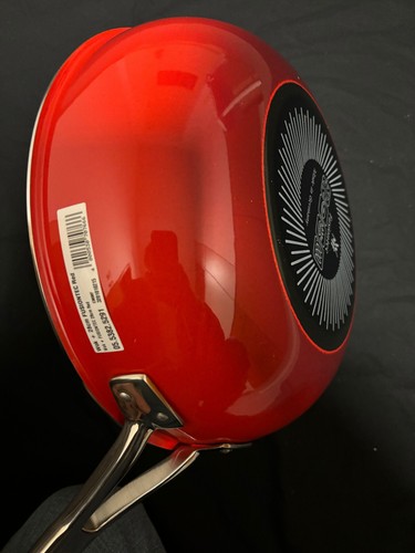 WMF Wok Pfanne 28cm Fusiontec Mineral High-Tech Keramik Kratzfest Induktion ROT - Bild 5 von 6