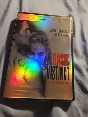 BASIC INSTINCT - DVD - Unrated Director's Cut - Sharon Stone (2001)
