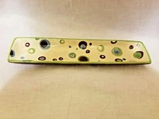 Rare Hand Painted Tika Narrow Rectangle Serving Platter by Home ETC.