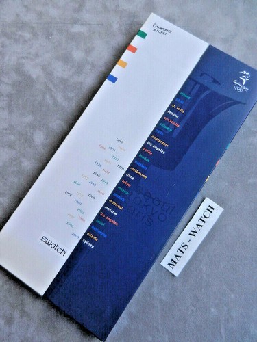 Swatch Speciale Olimpico GNS183 104 Anni Versione Australiana 2000 Nuovo - Imagen 4 de 5