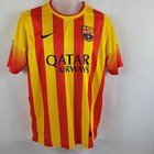 Barcelona Soccer Jersey #4 McCormack Football Club Spain Qatar SS Shirt Mens M