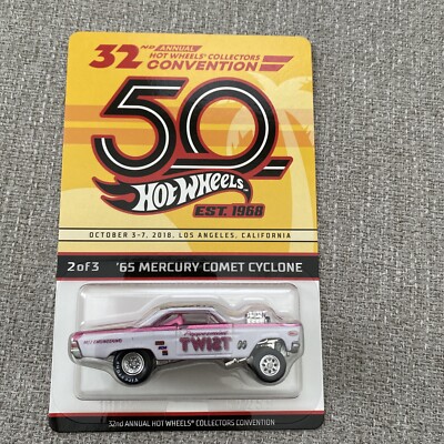 Hot Wheels 32nd Collectors Convention '65 Mercury Comet Cyclone