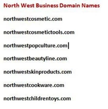 North West Business .Com Domain Names - Product Business or Marketing Online