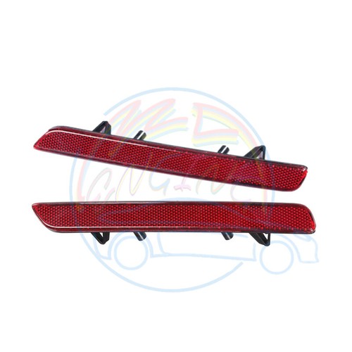 2PCS Both Rear Bumper Brake Reflector Lens For Cadillac EG4 XTS 2018-2019 - Picture 2 of 10