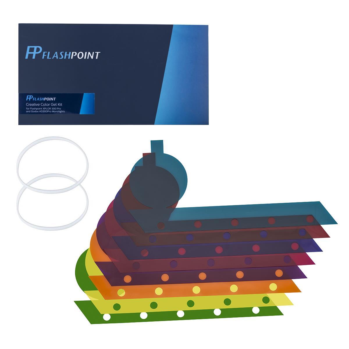 Набор цветного геля Flashpoint Creative для фотокамеры Flashpoint XPLOR 300 Pro #CRE-300