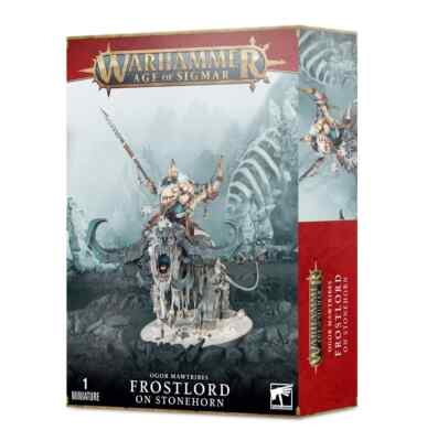 Frostlord on Stonehorn Ogor Mawtribes Warhammer AOS Age of Sigmar NIB