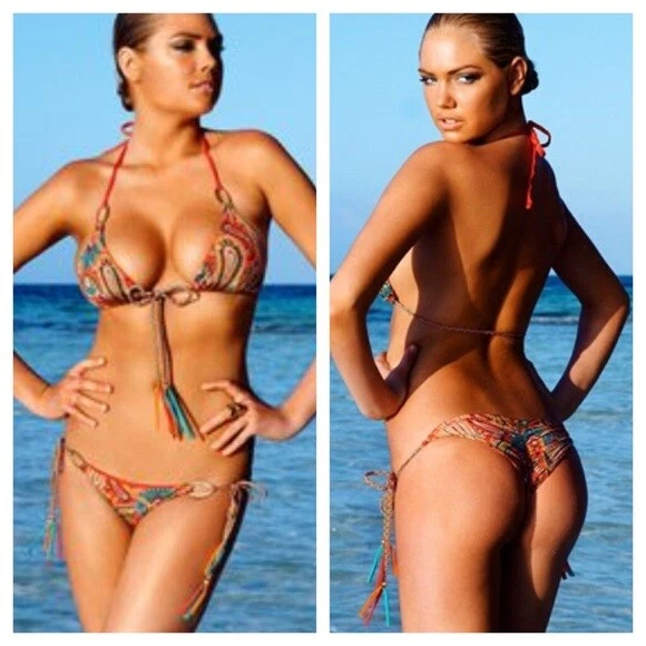 NUEVO GENUINO CONEJITO DE PLAYA MIEL AMERICANA PAISLEY GRAN FONDO APRETADO SOLAMENTE Foto 3 de 3