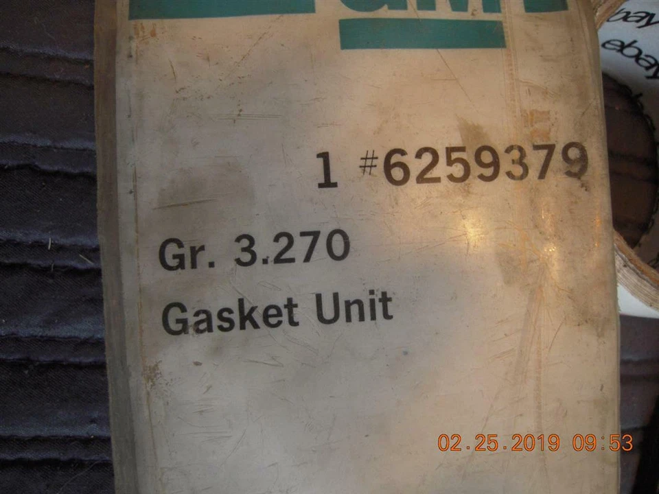 6259379 Manifold Gasket, 65'-78' Chevrolet Impala Chevelle Camaro Nova Corvette - Image 2 of 4