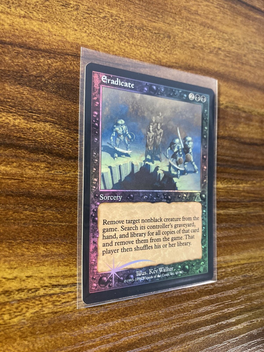 MTG✨ERADICATE FOIL✨Urza's Destiny MINT UNCOMMON Sorcery 1999