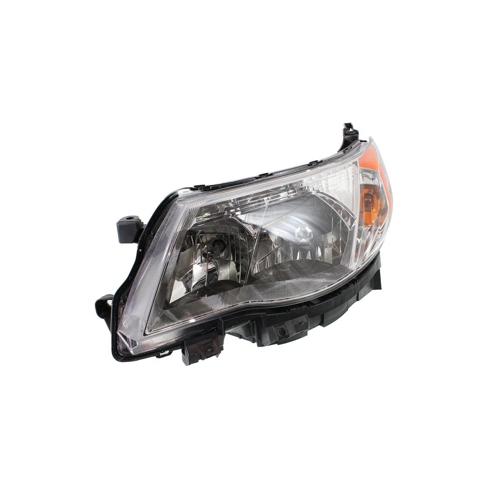 Juego de faros diestros y diestros para Subaru Forester 2009-2013 con bombillas Foto 2 de 4