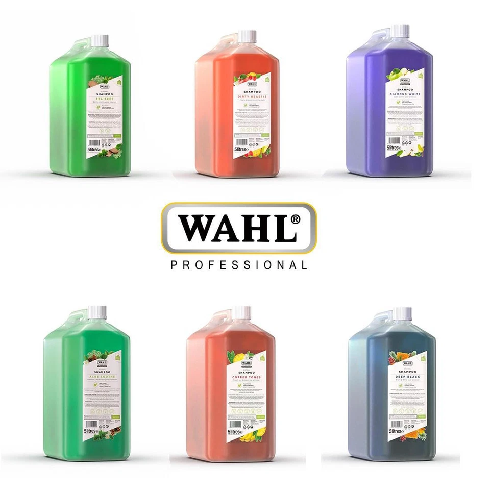 Wahl 5 Litre Dog Shampoo & Conditioner Professional Grooming Animal Pet 5L