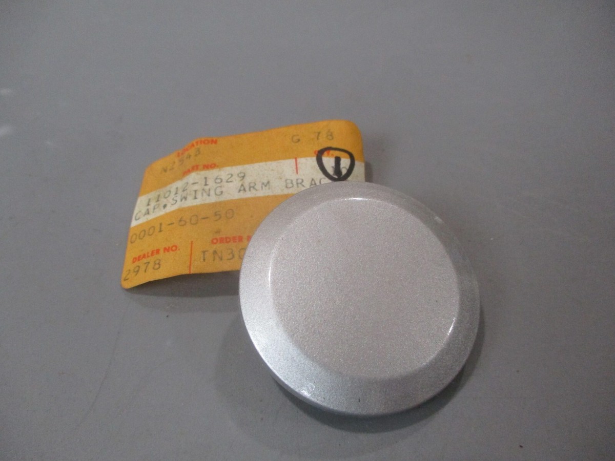 NOS Kawasaki OEM Swing Arm Bracket Cap 1988 EX500 11012-1629 NOS Kawasaki OEM Swing Arm Bracket Cap 1988 EX500 11012-1629
