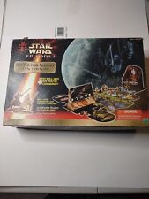 RARE Hasbro Star Wars Episode 1 Battle for Naboo 3d Action Board Game 1999  for sale online