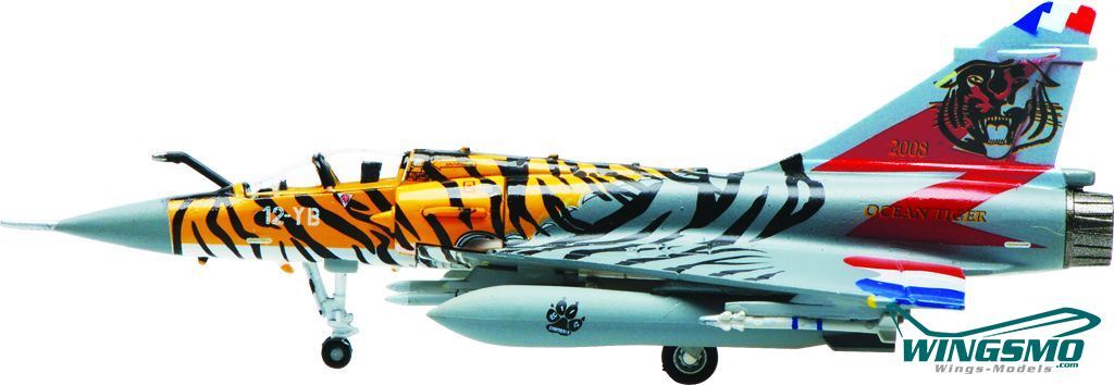 航空機・ヘリコプター M-SERIES 1/200 Hogan Wings MIRAGE2000 Mirage 2000C 1:200 Diecast Model - Hogan Wings HG-7433 - $46.95