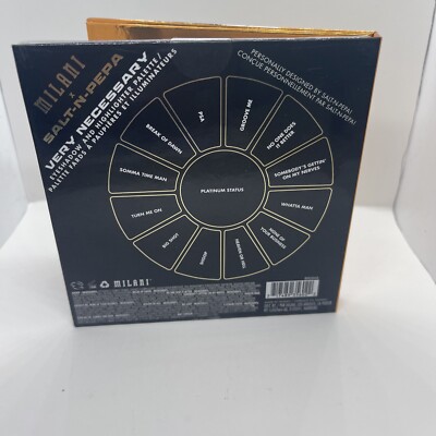 MILANI SALT N' PEPA EYESHADOW AND HIGHLIGHTER PALLETE (VERY