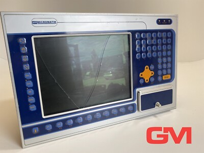 Micromatik PC Terminal Type MIPCT Unit 350M0078.R02 60-260V Screen damaged