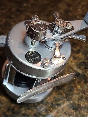Abu Ambassadeur 2500C Fishing Reel Vintage 1980 Silver EUC Abu Ambassadeur 2500C Fishing Reel Vintage 1980 Silver EUC