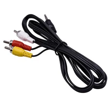 HQRP Audio video cable para Panasonic K2KC4CB00014 LSJA0280 LSJA0280-1 Reemplazo