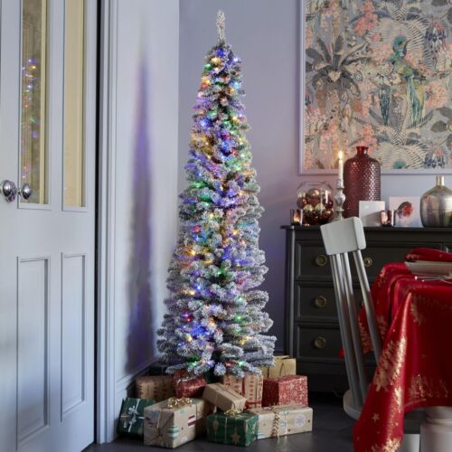 Pencil Christmas Tree - Home Decoration - Green, Grey & Pink, Nonlit/Prelit - Picture 31 of 31